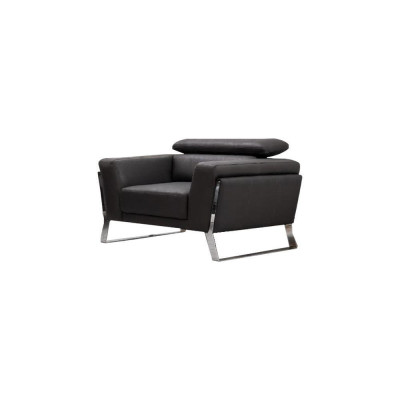 Wohnzimmer Schwarzer Sessel Clubsessel Relaxsessel Metall Einsitzer Neu