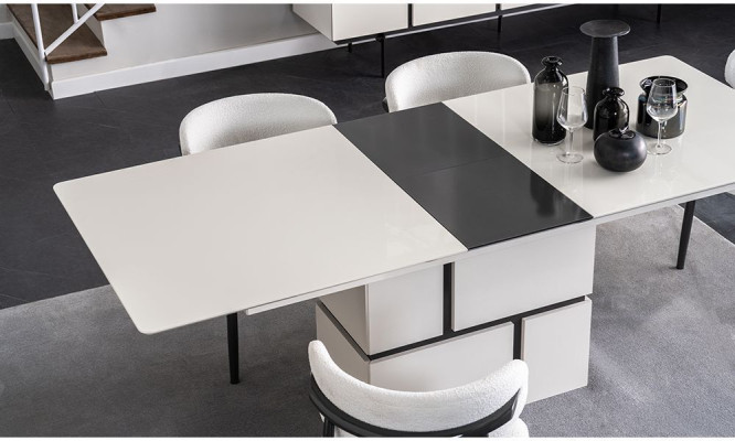 Komplette Esszimmer Möbel Designer Holz Esstisch Anrichte 4x Stühle 7tlg