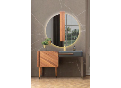Stilvoller Holz Schminktisch Designer Schlafzimmer Möbel Kosmetiktisch