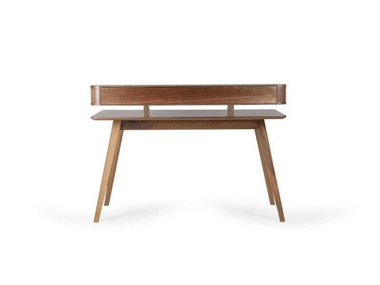 Schreibtisch Holz Möbel Computertisch Tisch Luxus Design Einrichtung Neu