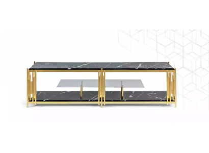 Wohnzimmer TV Staender Modern schwarz Fernseher Ständer Schrank Möbel