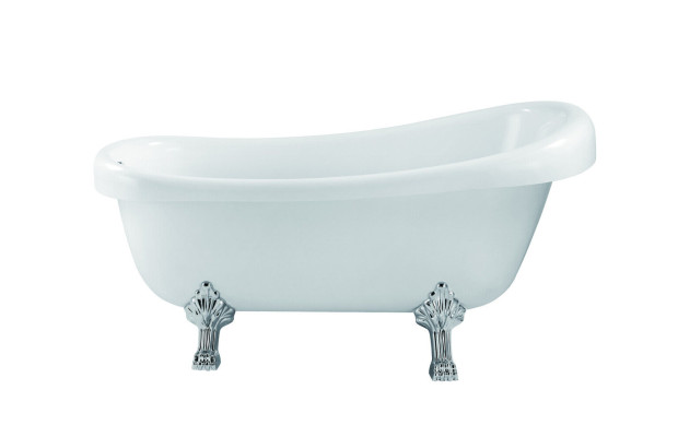 Standbadewanne Freistehende Badewanne Wanne Modern Bad Weiß Oval