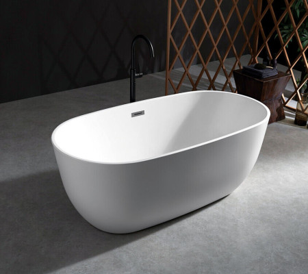 Standbadewanne Badezimmer Acryl Badewanne Wanne Freistehende Weiß