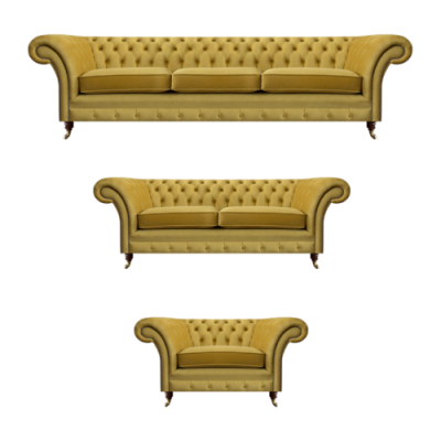 Sofagarnitur Luxus Set 3tlg Polstermöbel Einrichtung Chesterfield Couchen 3+2+1