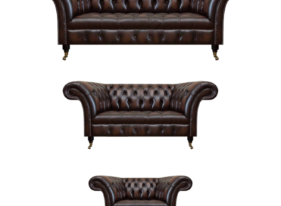 Wohnzimmer Polstermöbel Chesterfield Sofas Couch Leder Luxus Sofa Set