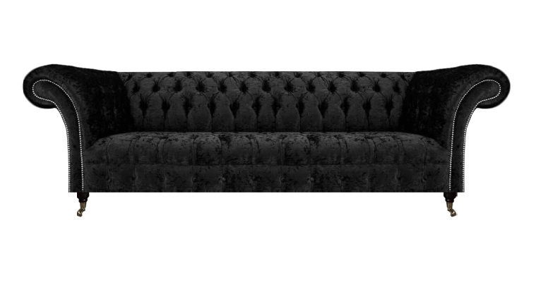 Wohnzimmer Chesterfield Viersitzer Sofa Couch Polstermöbel Einrichtung Neu