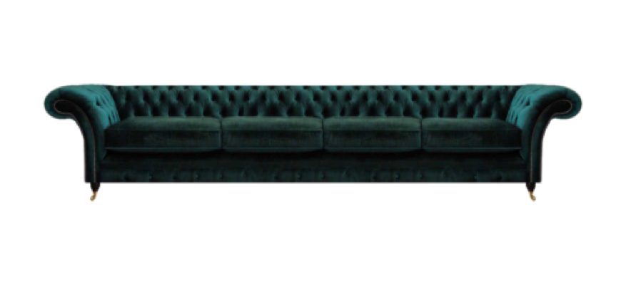 Big Sofa Möbel Wohnzimmer Sofa Couch Viersitzer Chesterfield Stoffsofa