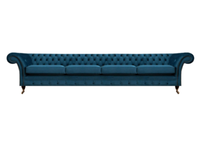 Wohnzimmer Chesterfield Einrichtung Polstermöbel Sofa Couch Viersitzer Neu