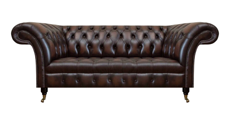 Chesterfield Dreisitzer Sofa Couch Polstermöbel Einrichtung Wohnzimmer Neu