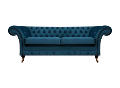 Chesterfield Sofa Couch Zweisitzer Designer Textil Wohnzimmer Polster