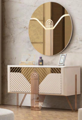 Edle Schlafzimmer Garnitur Modernes Doppelbett Designer 2x Nachttische