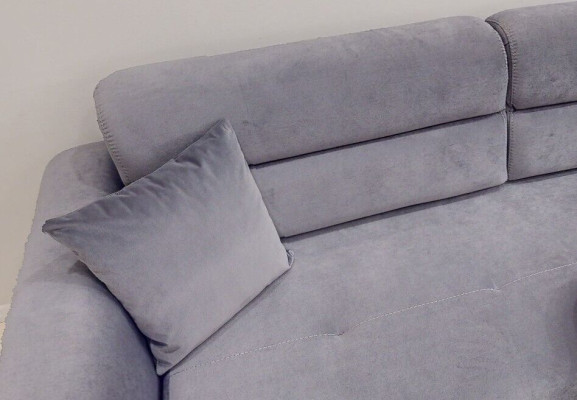 Brauner Polster 3-Sitzer Designer Wohnzimmer Exklusive Couch 3-er Sofa