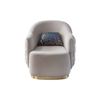 Chesterfield Weißes Sofa Set Edler 3-Sitzer Exklusiver Sessel 2tlg Neu