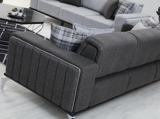 Stilvoll Wohnzimmer Set Besteht aus Sofagarnitur 3+3+1+1 Sitzer 4tlg.