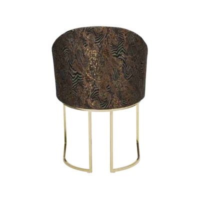 Modern Esszimmer stühle Wohnzimmer luxuriöse Mehrfarbig 4x Stühle Metall neu