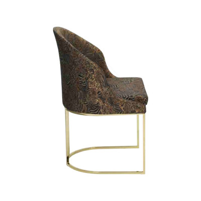 Modern Esszimmer stühle Wohnzimmer luxuriöse Mehrfarbig 4x Stühle Metall neu