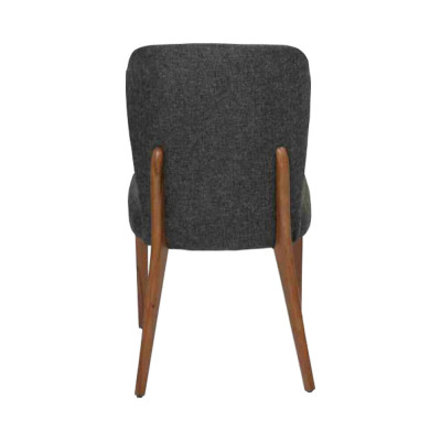 Sessel Polster Moderne Holz 4x Stühle Luxus Polster Design Stuhl Lehnstuhl