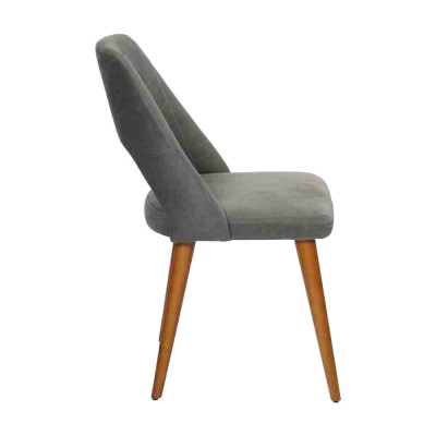 Exklusive Polster 4-er Stuhlset Küchen Möbel Designer Esszimmer Stühle