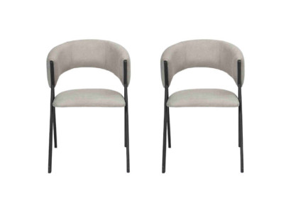 Esszimmer Luxus Designer Stil Modern 2x Stühle Polstersitz Einrichtung Neu