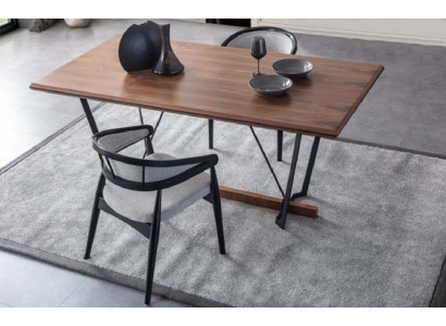 Esstisch Esszimmertisch Tisch Esszimmer Holztisch Braun Holz 180 cm