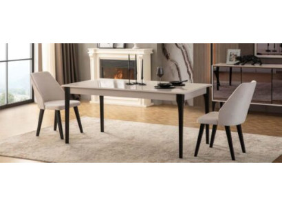 Esszimmertisch Esstisch Tisch Esszimmer Möbel Essecke Holz Weiß