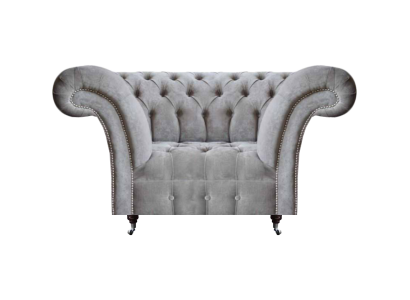 Luxus Polstersessel Wohnzimmer Polstermöbel Neu Schwarz Sessel Chesterfield