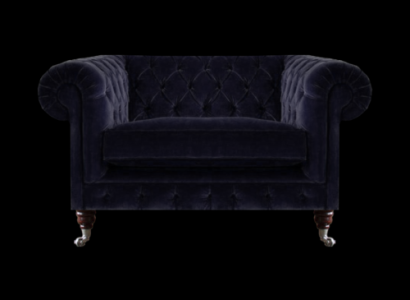 Wohnzimmer Sessel Polster Sitz Luxus Textil Chesterfield Neu Einrichtung