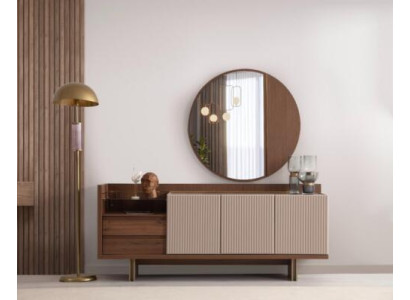 Stilvoll Perfekte Anrichte Braun Farbe Designer Möbel für Esszimmer neu