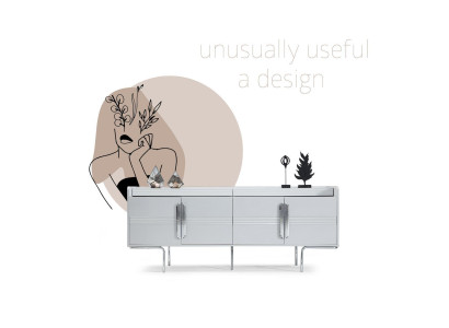 Luxus Weiße Anrichte Esszimmer Neu Holz Einrichtung Modern Design Möbel