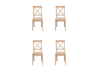 Esszimmerstuhl Designer 4x Stühle Holzstuhl Luxus Einsitzer Ohne Armlehne