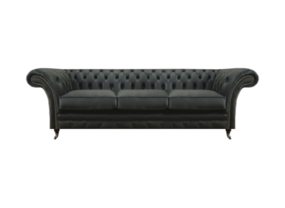 Wohnzimmer Polstermöbel Chesterfield Dreisitzer Sofa Textil Neu Einrichtung