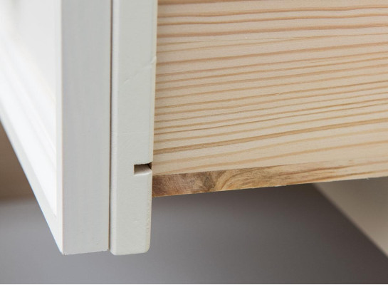 Massive Kommode Schrank Anrichte Sideboard Möbel Kommoden Holz Schränke Landhaus
