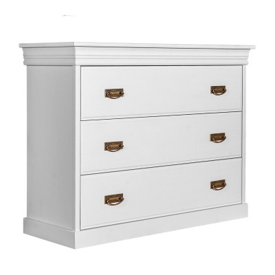 Kommode Sideboard Kommoden Sideboards 3 Schubladen Hochschrank Schrank Neu Holz