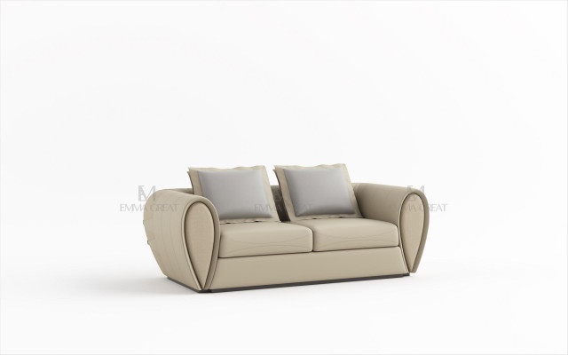 Sofa 2 Sitzer Design Sofas Polster Couchen Leder Relax Moderne Zweisitzer