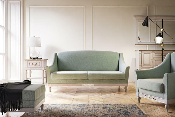 Sofa 3 Sitzer Designer Sofa Couch Polster Sofas Couchen Stoff Textil Dreisitzer