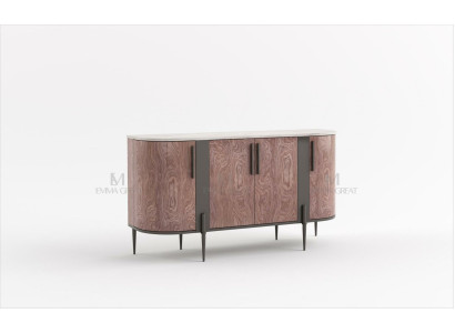 Designer Kommode Anrichte Side Low Board Schrank Sideboard Anrichte Schrank