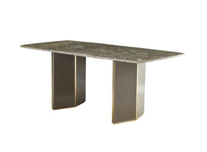 Esstisch Marmor Esstische Tische Tisch Design Holz Edelstahl Luxus Esszimmer