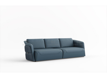 Sofa Dreisitzer Couch Polster Design Sitz Sofas Zimmer Moderne Leder