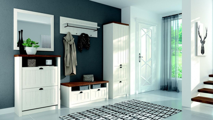 Schrank Kleiderschrank Schrankwand Schlafzimmer Jugendzimmer Neu Landhaus