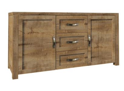 Buffet Anrichte Kommode Holz Handarbeit Holz Landhaus Anrichten Kommoden 2tlg.