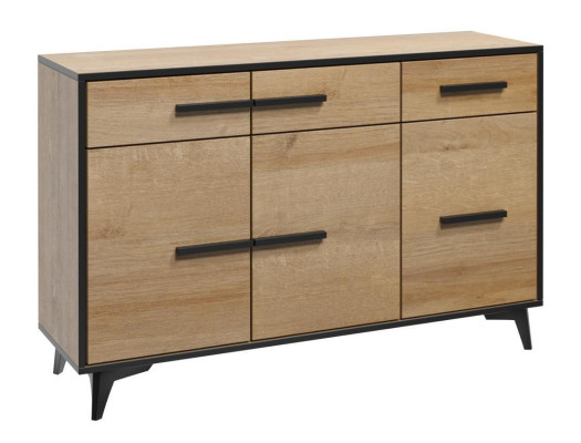 Design Kommoden Schrank Möbel Holz Luxus Wohnwand Sideboard Vitrine 2tlg. Set