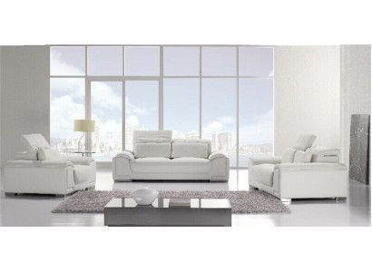Design Couchen Sofas Polster Sitzer Sofagarnitur Garnituren Set Leder