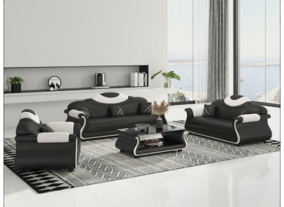 Sofagarnitur 3+2+1 Sitzer Garnitur Sofas 3tlg. Wohnlandschaft Sofa Couch Polster
