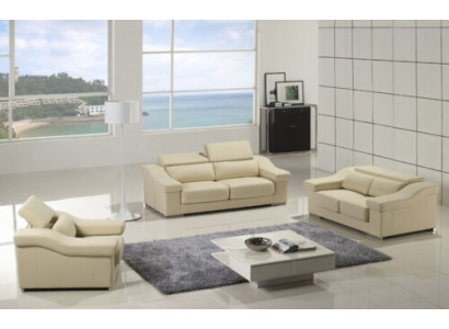 Sofagarnitur Design Couchen Polster 311 Sitzer Garnituren Set Leder Sofas