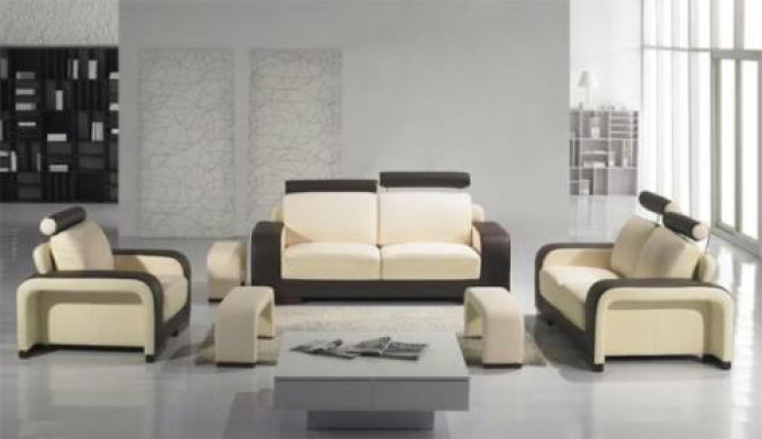 Design Sofagarnitur Couchen Sofas Polster 311 Sitzer Garnituren Set Leder