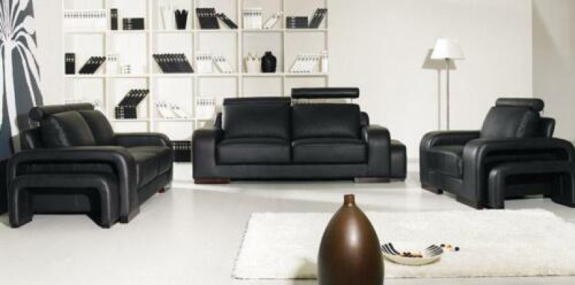 Dreisitzer Sofa Couch Polster Designer 3er Sofas Couchen Leder Textil Stoff