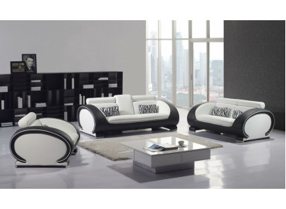 Sofa 2 Sitzer Design Moderne Sofas Polster Stoff Sitz Zweisitzer Leder Neu