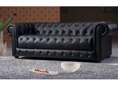 Chesterfield Sofa 2 Sitzer Polster Design Couchen Sofas Garnitur NEU