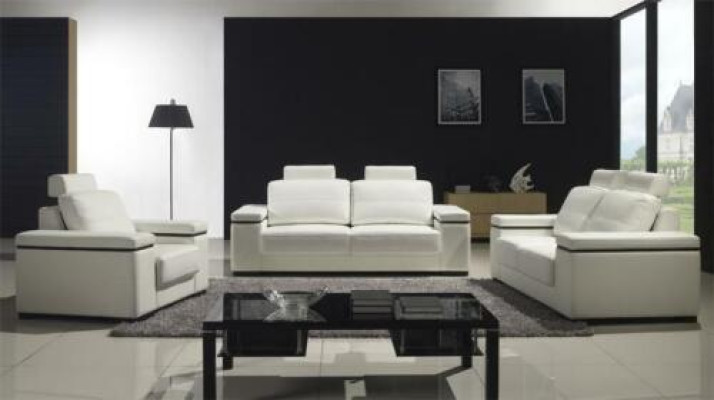 Sofa 2 Sitzer Design Moderne Sofas Stoff Polster Sitz Zweisitzer Leder Neu
