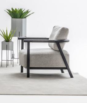 Nachttisch Textil Polster Möbel Nachttische Konsolen Schlafzimmer Design Stoff